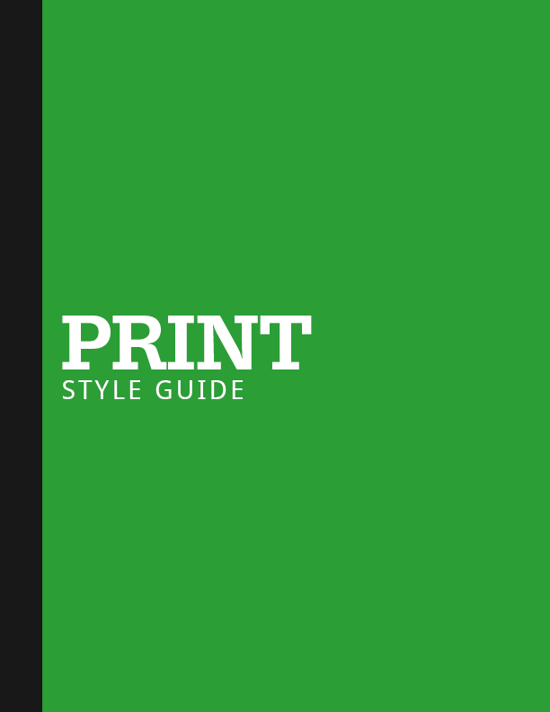 Print Style Guide